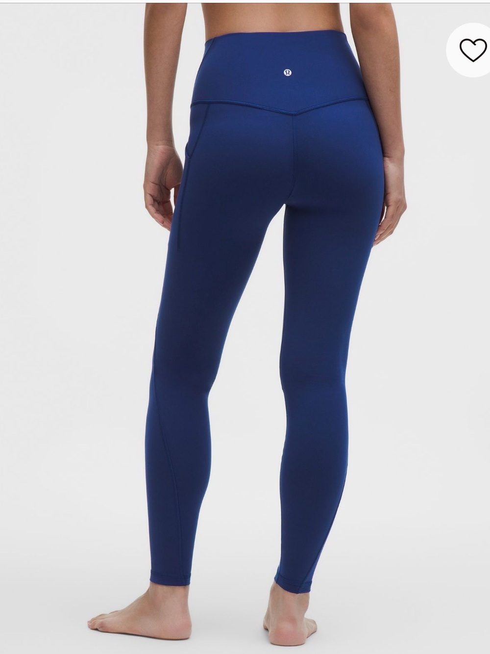 Lululemon Align High-Rise Pant 28" Pockets – Clubhouse Blue Size 8 NWT